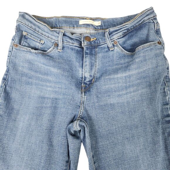 Levi's Classic Boot Cut Jeans Womens Sz 29 Blue Pockets Medium Wash Denim - Picture 2 of 11